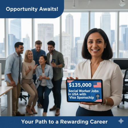 $135,000 Social Worker Jobs in USA with Visa Sponsorship