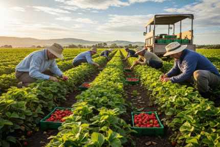 High Paying Strawberry Harvester Jobs UK